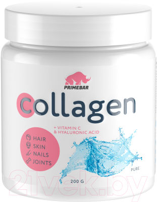Комплексная пищевая добавка Prime Kraft Collagen Pure чистый с нейтральным вкусом (200г)