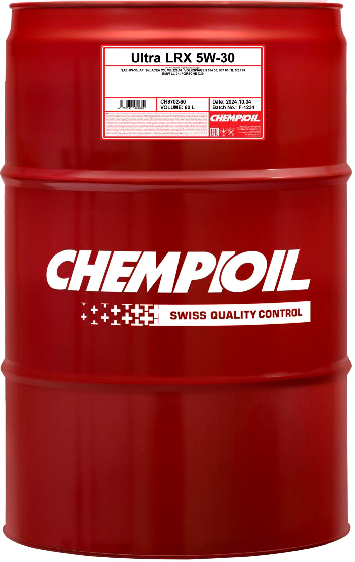 Моторное масло Chempioil Ultra LRX 5W30 SN/CF (60л)