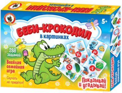 Настольная игра Русский стиль Беби-крокодил / RS-03720