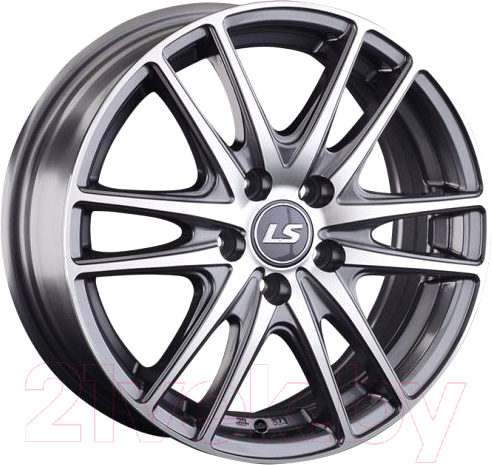 Литой диск LS wheels LS 362 16x6" 4x100мм DIA 60.1мм ET 50мм GMF