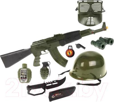 

Игровой набор военного Наша игрушка, F8528-7A