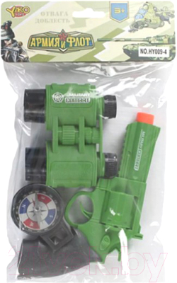 

Игровой набор военного Наша игрушка, M1378-3