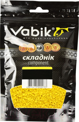Добавка рыболовная Vabik Печиво желтое / 6548 (150г)