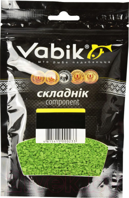 Добавка рыболовная Vabik Печиво зеленое / 6525 (150г)
