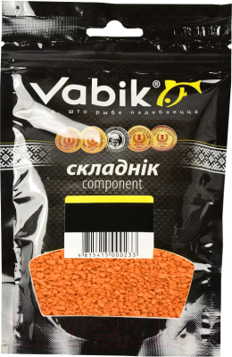 Добавка рыболовная Vabik Печиво оранжевое / 6549 (150г)