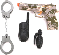 

Игровой набор военного Наша игрушка, Военный пистолет / M0078