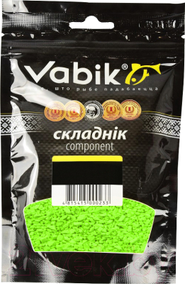 Ароматизатор рыболовный Vabik Печиво флуо зеленое / 6479 (150г)