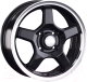 Миниатюра изображения товара Литой диск LS wheels LS 816 15x6.5" 4x100мм DIA 60.1мм ET 45мм BKL