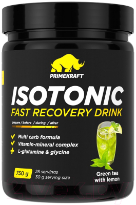 Изотоник Prime Kraft Isotonic (750г, зеленый чай с лимоном)