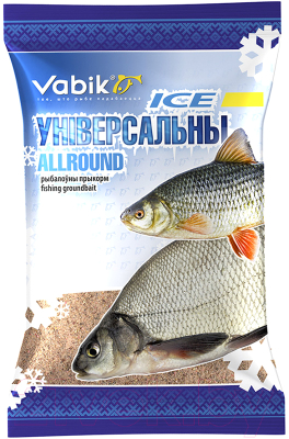 Прикормка рыболовная Vabik Ice Универсальная / 6547 (750г)