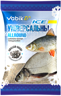 Прикормка рыболовная Vabik Ice Универсальная Жареные Семечки / 6194 (750г)