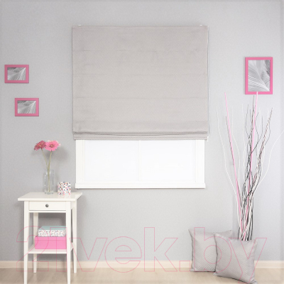 Изображение товара Римская штора Jalux Классик 77109 160x170 (серый)