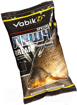 Прикормка рыболовная Vabik Special Лещ Черный / 6703 (1кг)