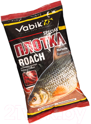 Прикормка рыболовная Vabik Special Плотва Мотыль / 6699 (1кг)