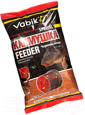 Прикормка рыболовная Vabik Special Фидер Красный / 6739 (1кг)
