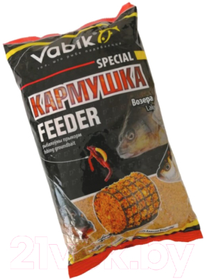 Прикормка рыболовная Vabik Special Фидер Озеро / 6736 (1кг)