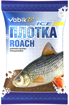 Прикормка рыболовная Vabik Ice Плотва / 6535 (750г)