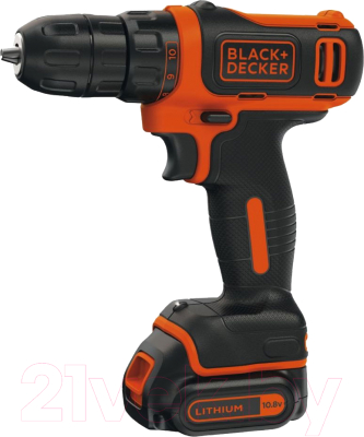 

Аккумуляторная дрель-шуруповерт Black & Decker, BDCDD12B-QW