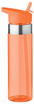 Бутылка для воды Mid Ocean Brands Sicilia / MO9227-29 (прозрачный оранжевый)