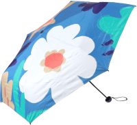 Зонт складной Miniso 3721 (синий/рисунок) - 