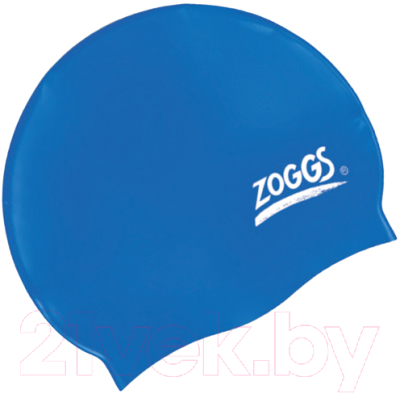 Шапочка для плавания ZoggS Silicone Cap / 300780 (голубой)