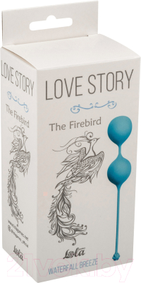 Шарики интимные Lola Games Love Story The Firebird Waterfall Breeze / 3010-03Lola (голубой)