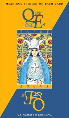 Гадальные карты U.S. Games Systems Quick and Easy Tarot Deck / QET78 -
