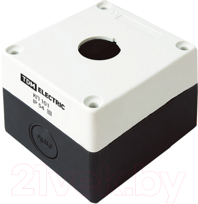 Изображение товара Корпус постов TDM Для кнопок управления / SQ0705-0001 (белый)