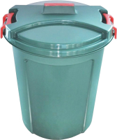 Бак пластиковый Эльфпласт Геркулес ЕР567 (45л, темно-зеленый) - 