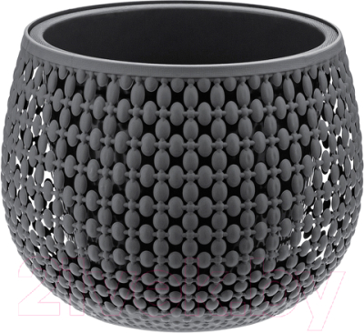 Изображение товара Кашпо Idea Пирула М3100 (графитовый)