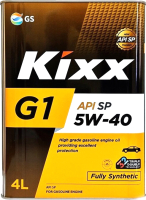 Моторное масло Kixx G1 SP 5W40 / L215444TE1 (4л) - 