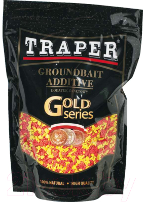 Прикормка рыболовная Traper Gold печиво микс / 2290 (400гр)
