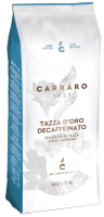 Кофе в зернах Carraro Tazza D`oro Decaffeinato (500г) - 