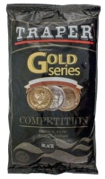 Прикормка рыболовная Traper Gold Competition Black / 3717 (1кг) - 