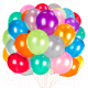 Набор воздушных шаров Золотая сказка 105002 (50шт, 10цв) - 
