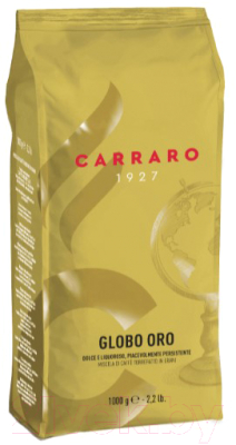 Кофе в зернах Carraro Globo Oro 70% арабика, 30% робуста (1кг)