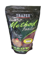Прикормка рыболовная Traper Method Feeder Ready Мотыль / 895 (750г, мотыль) - 