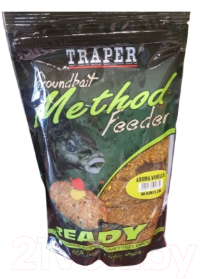 Прикормка рыболовная Traper Method Feeder Ready / 893 (750г, ваниль)