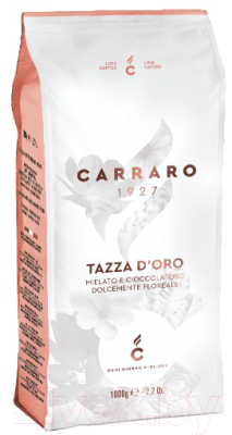 Кофе в зернах Carraro Tazza D`oro 90% арабика, 10% робуста (1кг)