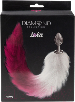 Пробка интимная Lola Games Diamond Galaxy / 4019-02lola (розовый)