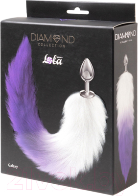 Пробка интимная Lola Games Diamond Galaxy / 4019-03lola (фиолетовый)