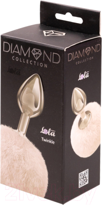 Пробка интимная Lola Games Diamond Twinkle / 4018-02lola (розовый)