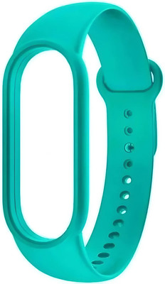 Ремешок для фитнес-трекера Case Для Mi Band 5/6 TPU (бирюзовый) - 