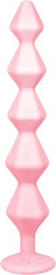 Бусы интимные Lola Games Emotions Chummy / 1401-01lola (розовый)