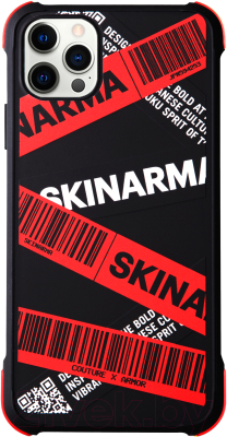 Чехол-накладка Skinarma Kakudo для iPhone 12 Pro Max (красный)