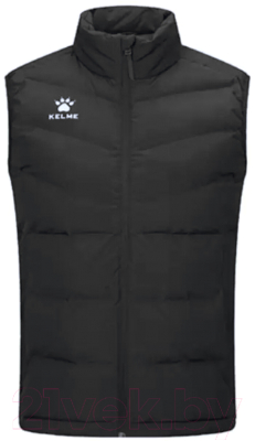 Жилет утепленный Kelme Adult Cotton Vest / 3891412-000 (XL, черный)