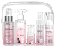 Набор косметики для лица Icon Skin Re:Biom №1 для ухода за сухой и нормальной чувствительной кожей (5шт) - 