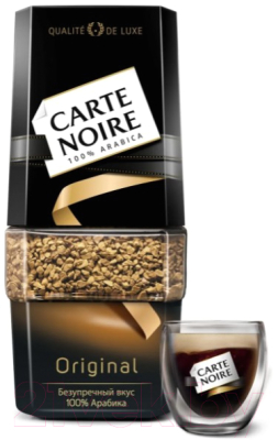 Кофе растворимый Carte Noire Натуральный (190г)