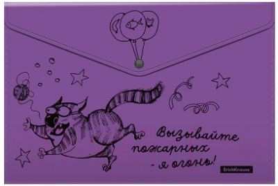 Изображение товара Набор папок Erich Krause Zen Cats / 54905 (4шт)