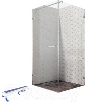 

Душевой уголок Ambassador, Set 100x100 / 10011102L-ST1